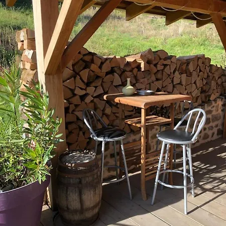 بيت للعطل Lama-gite-des-puys Ecologique A 30km Des Pistes, Visite Aux Lamas Charge Ve