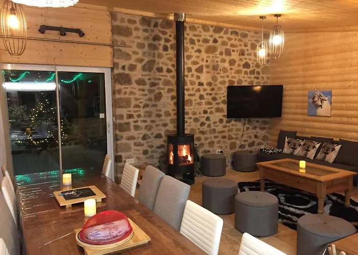 Casa de Férias Lama-gîte-des-puys écologique à 30km Des Pistes, Visite Aux Lamas Charge Ve Montaigut-le-Blanc (Puy-de-Dome)